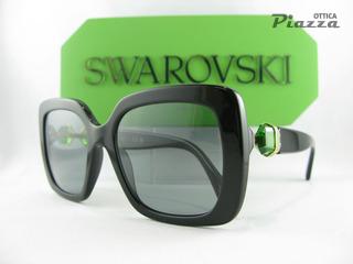 Occhiali da sole Swarovski SK6001 1001/1 cristallo verde