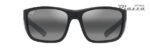 occhiali da sole maui jim 896 02 amberjack neri