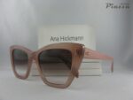 Occhiali da sole Ana Hickman AH9438-T02 rosa lente cat-eye sfumata