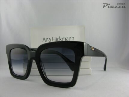 AH9435 A01 Ana Hickman occhiali da sole neri ottica piazza san mario