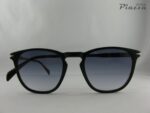 occhiali da sole nero lucido pantos db116019 05K ottica piazza rsm