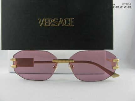 Occhiali da sole Versace senza montatura VE2274 100284