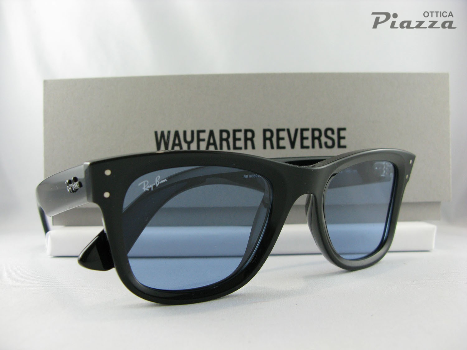 rayban-reverse-wayfarer-rbr0502s-lenti-azzurre-ottica-piazza