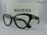 occhiali da vista gucci GG1581O 001 nero lucido ottica piazza rsm