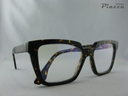 occhiali da vista Carola 388 havana scuro lenti squadrate cat eye ottica piazza rsm