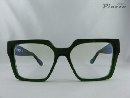 occhiali da vista giorgio nannini color verde trasparente angelica 438 ottica piazza rsm