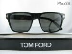 tom ford occhiali da sole nero lucido FT 1205/S 01A