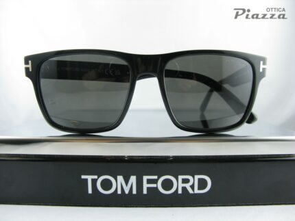 tom ford occhiali da sole nero lucido FT 1205/S 01A