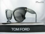 FT1217/S 01A nero lucido occhiali da sole Tom Ford