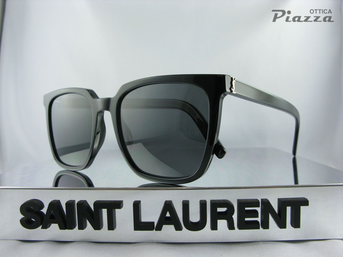 IMG_3404 Saint Laurent SLM146 001 nero lucido ottica piazza rsm