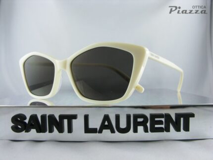SL775 005 telaio avorio saint laurent ottica piazza rsm