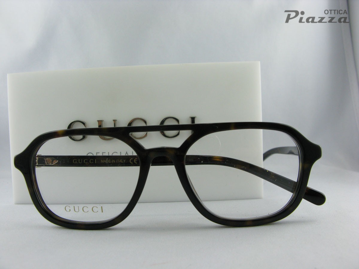 Gucci-occhiali-vista-avana-marroni-gg1673o-003-ottica-piazza-san-marino