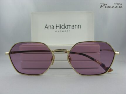 occhiali da sole donna ana hickman in metallo dorato ottica piazza rsm HI3215 04D