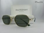 occhiali da sole ana hickman in metallo dorato ottica piazza san marino