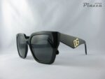occhiali da sole donna dolce e gabbana nero lucido ottica piazza rsm dg4438 501/87