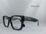 occhiali da vista max mara telaio bold nero lente quadrata mm5184/v ottica piazza rsm