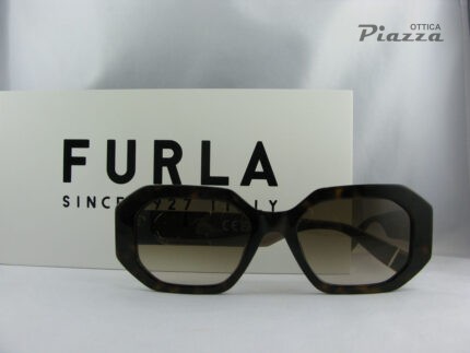 occhiali da sole donna furla san marino ottica piazza sfu815V havana