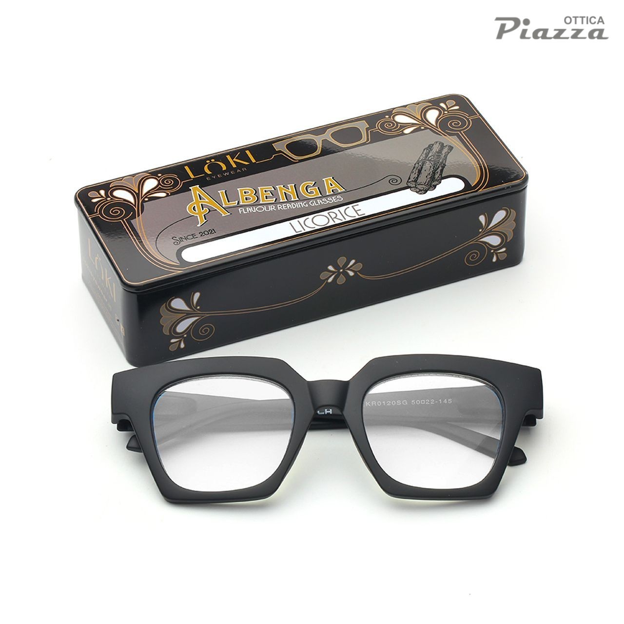 Occhiali da vista per presbiopia - nero opaco - Loki Eyewear - Ottica Piazza