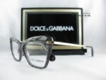 occhiali vista dg grigio trasparente cat eye ottica piazza rsm
