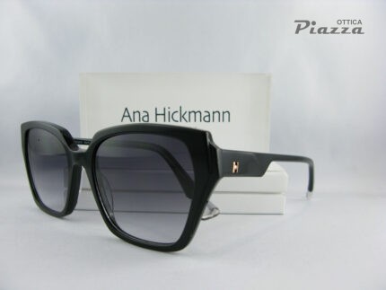 HI9276 Ana Hickmann occhiali da sole donna nero lucido ottica piazza rsm