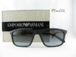 occhiali da sole uomo dalla lente squadrata ea4257u 50018g ottica piazza rsm