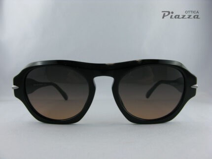 occhiali da sole con ponte a chiave telaio nero lucido mk2266u ottica piazza rsm