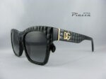 dg4512 32888G nero lucido effetto coccodrillo occhiali da sole ottica piazza rsm