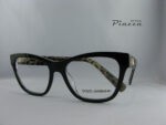 occhiali da vista dg3430 nero e animalier ottica piazza rsm