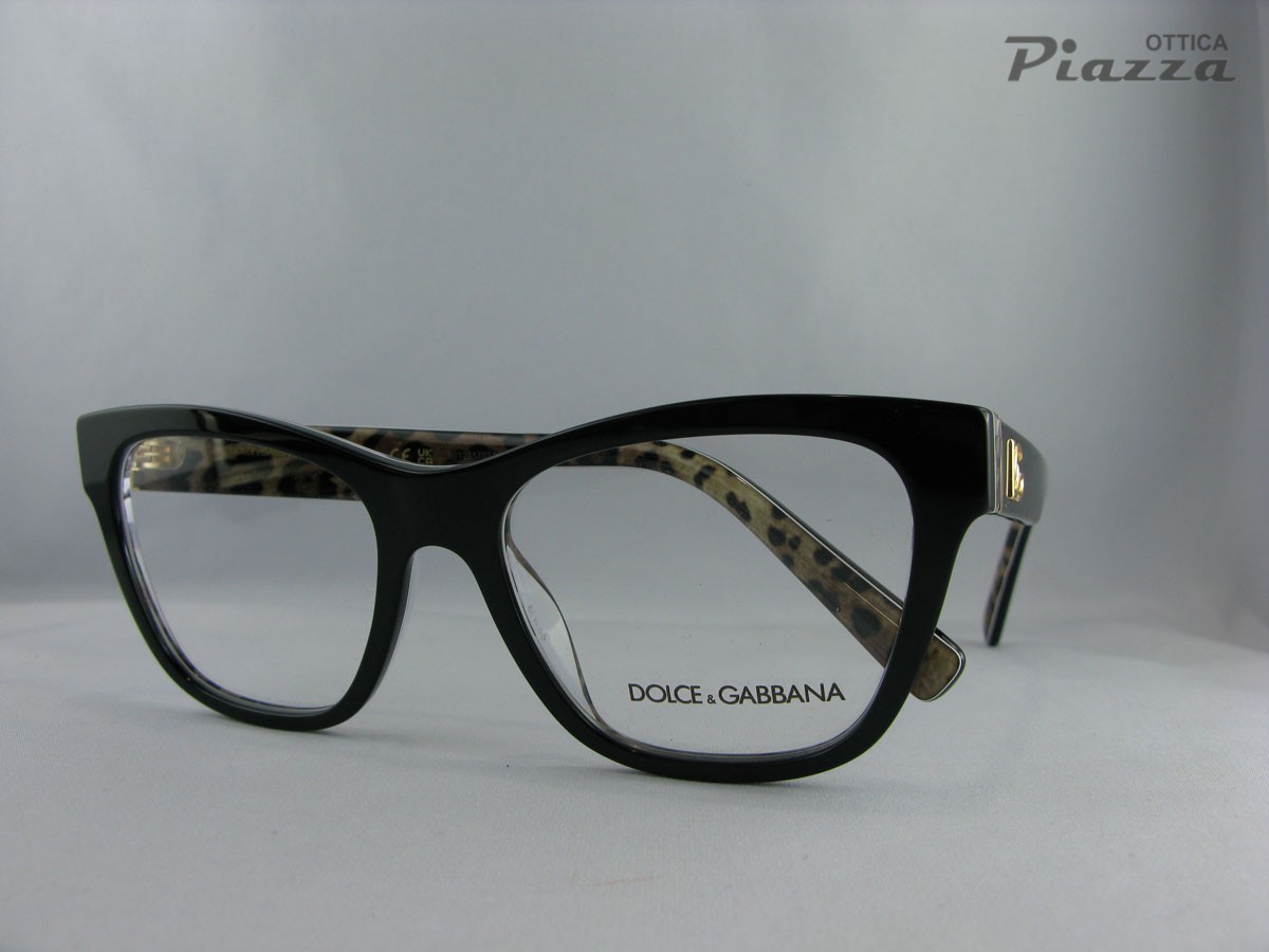 IMG_7041 - Copia occhiali da vista dg3430 nero e animalier ottica piazza rsm
