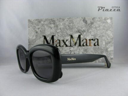 occhiali da sole donna max mara mm0170/s 01a ottica piazza rsm