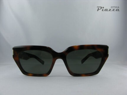 ottica piazza rsm occhiali da sole saint laurent sl826 havana