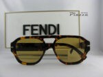 fe40130i 5556j fendi sole unisex lenti gialle