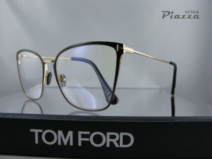 occhiali da vista tom ford ft5893 B/V 001 ottica piazza rsm