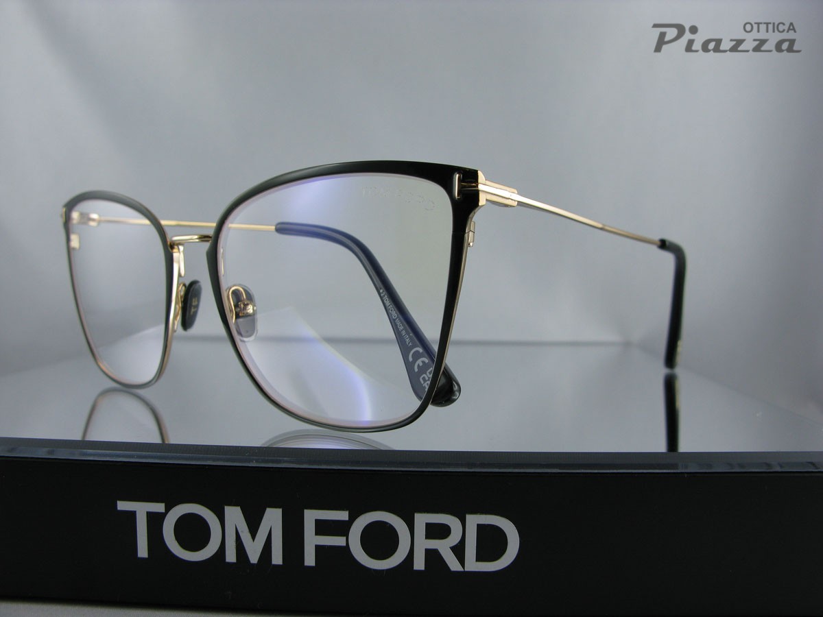 IMG_8100 occhiali da vista tom ford ft5893 B/V 001 ottica piazza rsm