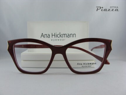 occhiali da vista donna ah6668 h01 bordeaux ottica piazza rsm