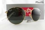 Occhiali da sole Ray Ban 3447 001 ruond metal
