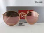Occhiali da sole Ray Ban 3447 112/Z2 Round metal specchiato
