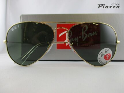 Occhiali da sole Ray Ban 3025 001/58 polarizzato aviator
