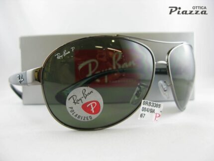 Occhiali da sole Ray Ban 3386 004 9A polarizzato