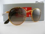 Occhiali da sole Ray Ban 3447 9001A5 round metal