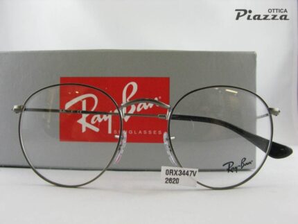 Occhiali da vista Ray Ban RX3447V 2620 ROUND METAL