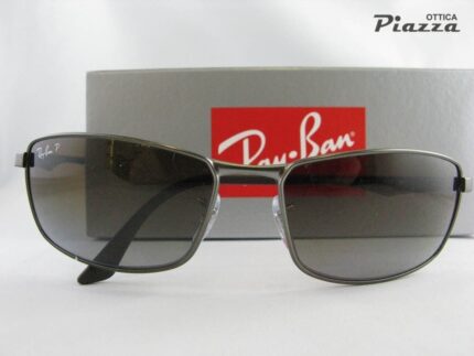 Occhiali da sole Ray Ban 3498 029 T5 polarizzato Avvolgente