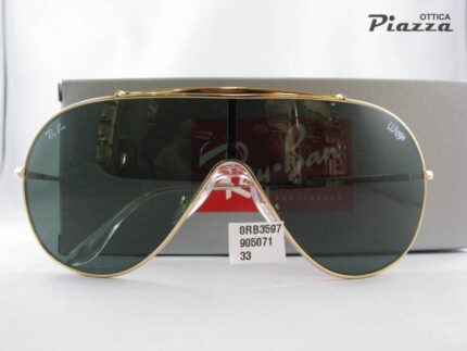 Occhiali da sole Ray Ban 3597 905071 mascherina wings