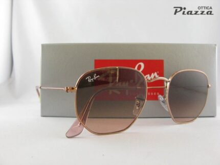 Occhiali da sole Ray Ban 3548N 9069A5 Hexagonal 8056597077323