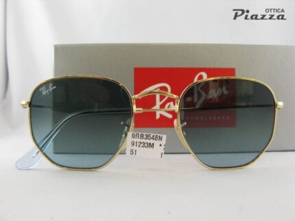 Occhiali da sole Ray Ban 3548N  91233M Hexagonal 8056597077293