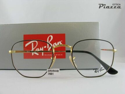 Occhiali da vista Ray Ban RX6448 2991 Esagonali 8056597124416