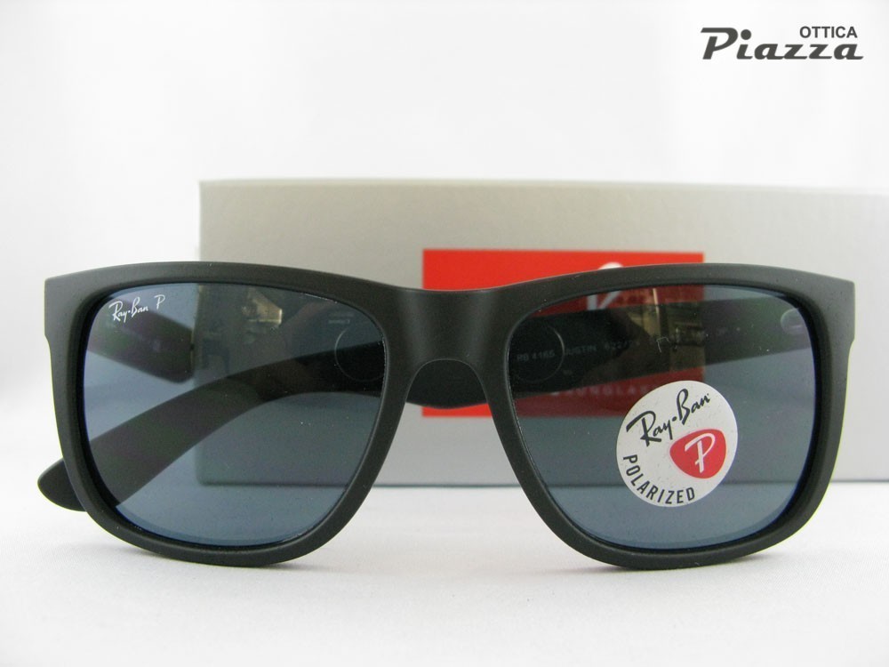 Occhiali da sole Ray Ban 4165 622/2V polarizzato Justin