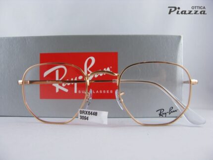 Occhiali da vista Ray Ban RX6448 3094 Esagonali