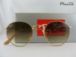 Occhiali da sole Ray Ban 3447 001/51 Round metal