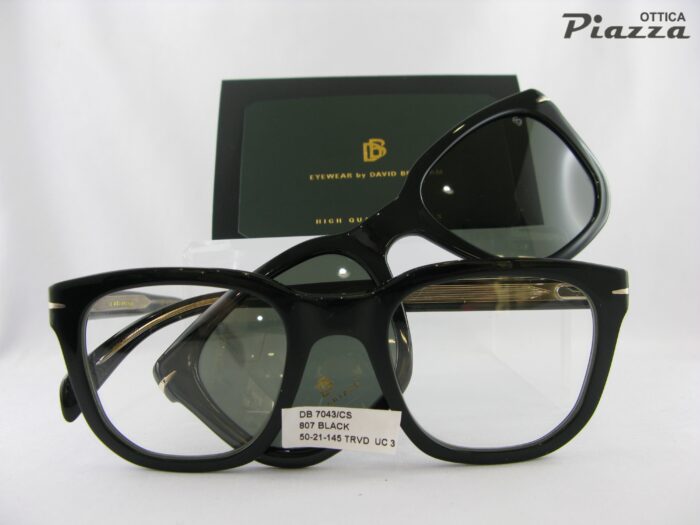 Occhiali da vista David Beckham DB7043/CS 2M2 clip polarizzato Occhiali da vista David Beckham DB7043/CS 2M2 clip polarizzato